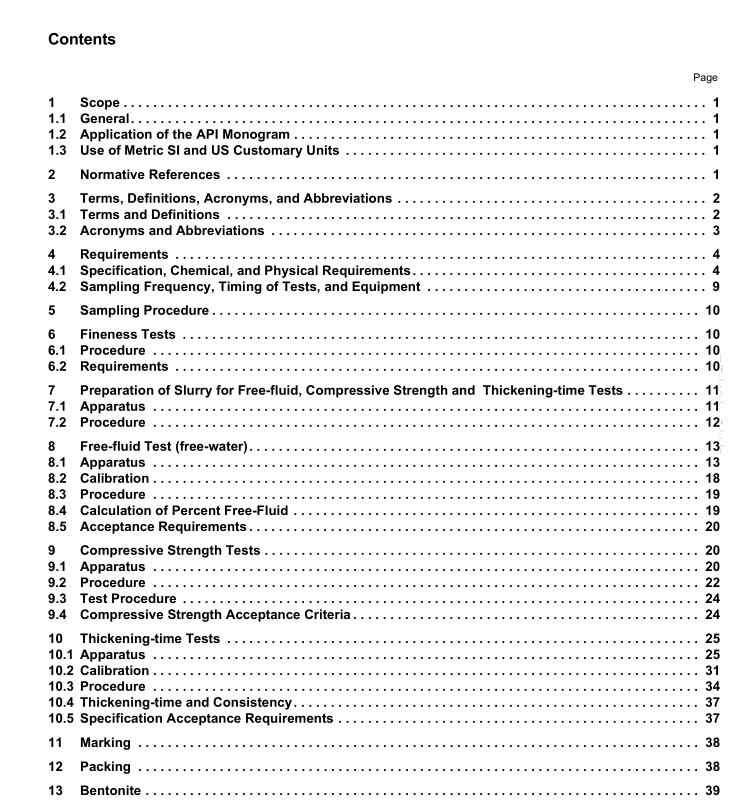 API SPEC 10A pdf download
