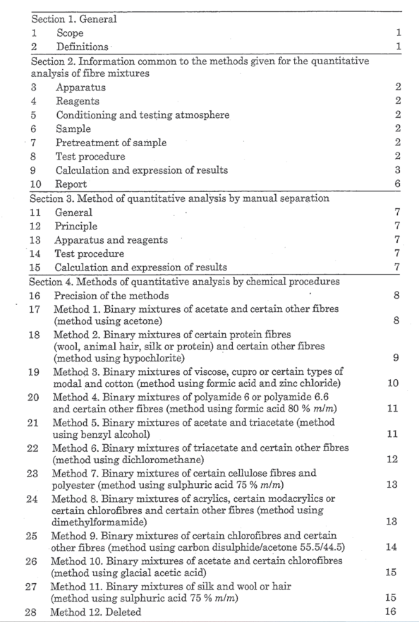 AS 2001.7 pdf download – RECONFIRMATION OF AS 2001.7—2005 Methods of test for textiles Method 7: Quantitative analysis of fibre mixtures (BS 4407:1988, MOD)