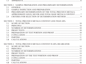 AS 3515.1 pdf download – Gold and gold bearing alloys Part 1: Determination of gold content (less than 30%)—Gravimetric (fire assay) method