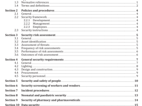 AS 4485.1 pdf download – Security for healthcare facilities Part 1: General requirements