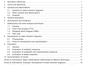 AS IEC 61165 pdf – Application of Markov techniques