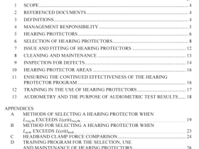 AS NZS 1269.3 pdf download – Occupational noise management Part 3: Hearing protector program