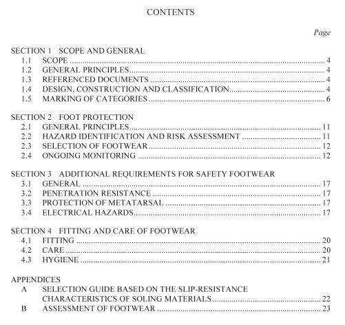 AS NZS 2210.1 pdf download – Safety, protective and occupational footwear Part 1: Guide to selection, care and use