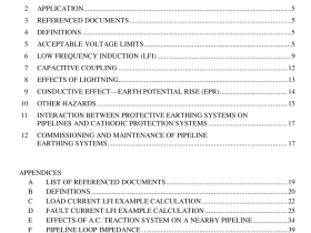 AS NZS 4853 pdf download – Electrical hazards on metallic pipelines