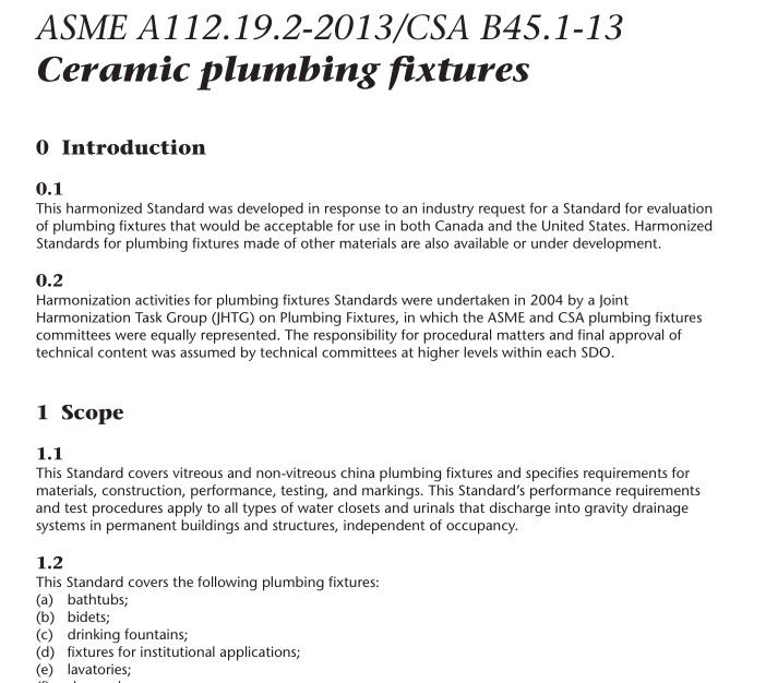 ASME A112.19.2 pdf download