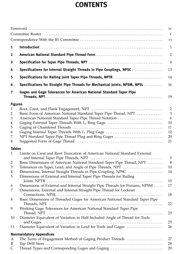 ASME B1.20.1 pdf download