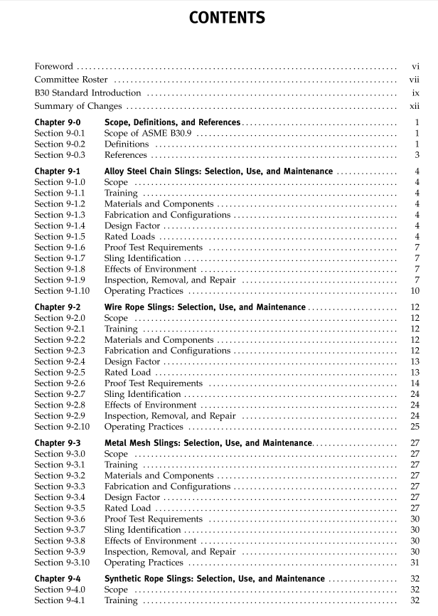 ASME B30.9 pdf download