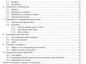 IEC 61858 pdf – Electrical insulation systems – Thermal evaluation of modifications to an established wire-wound EIS
